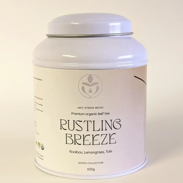 Erinora Bio Kräutertee Dose - Antistress Rooibos Tee Rustling Breeze