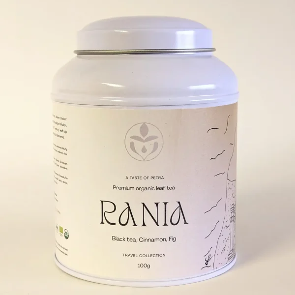 Erinora gewürzter Bio Schwarzer Tee Dose - Rania