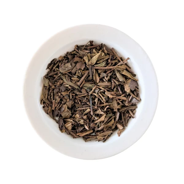 Loose leaf organic Hojicha tea